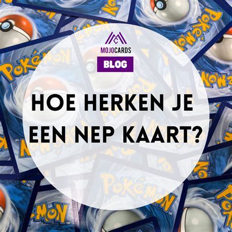 hoe herken je een nep.